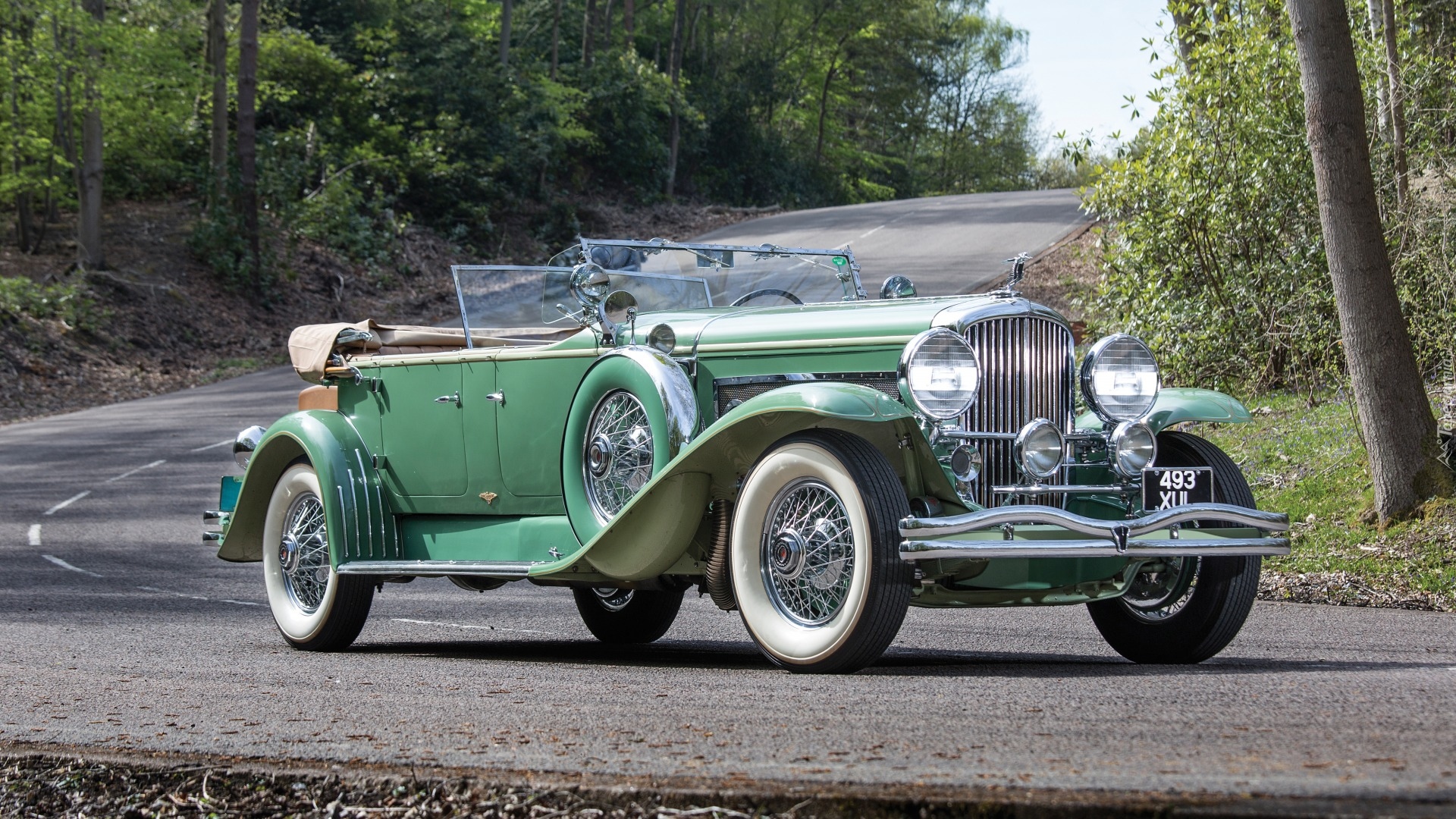 Zabytkowy, Duesenberg Model J Tourster, 1931